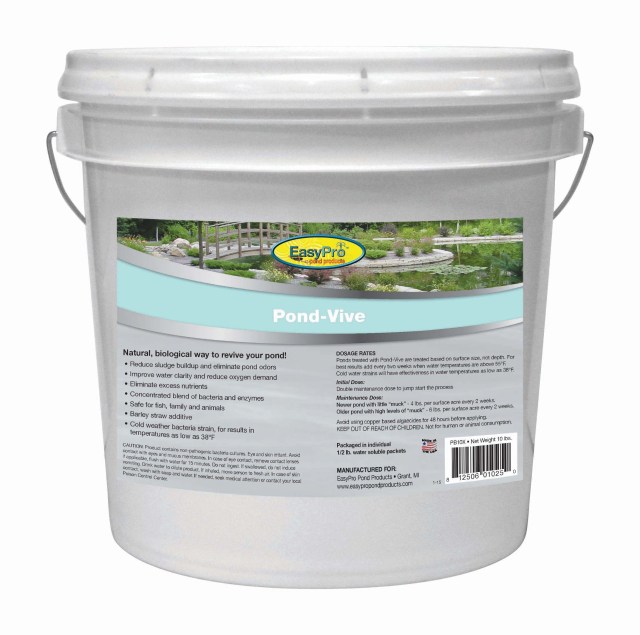 Pond-Vive Bacteria - PB10X 20ct 10lb pail- PB10WSP